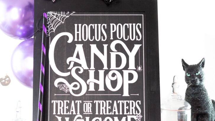 Hocus Pocus Candy Buffet