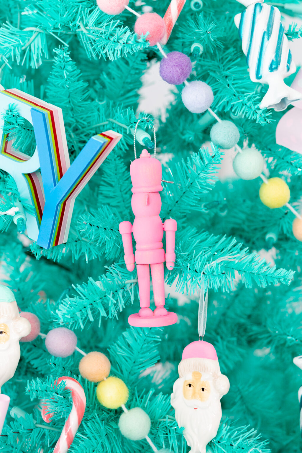 Teal Christmas Tree Decor Ideas