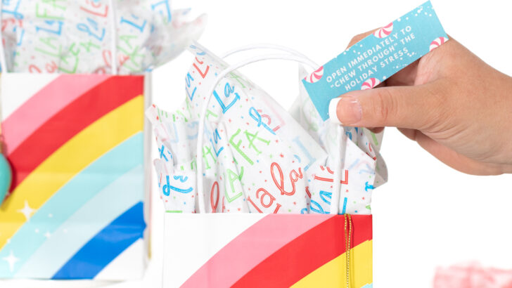 DIY Holiday Stress-Relief Gift Bags