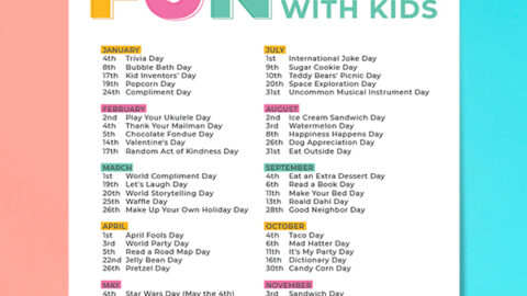 Fun Holidays To Celebrate With Kids