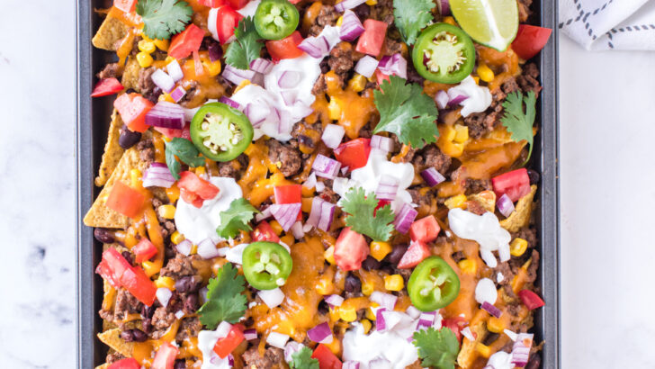 Easy Sheet Pan Nachos Should Be The Official Food of Friday Nights