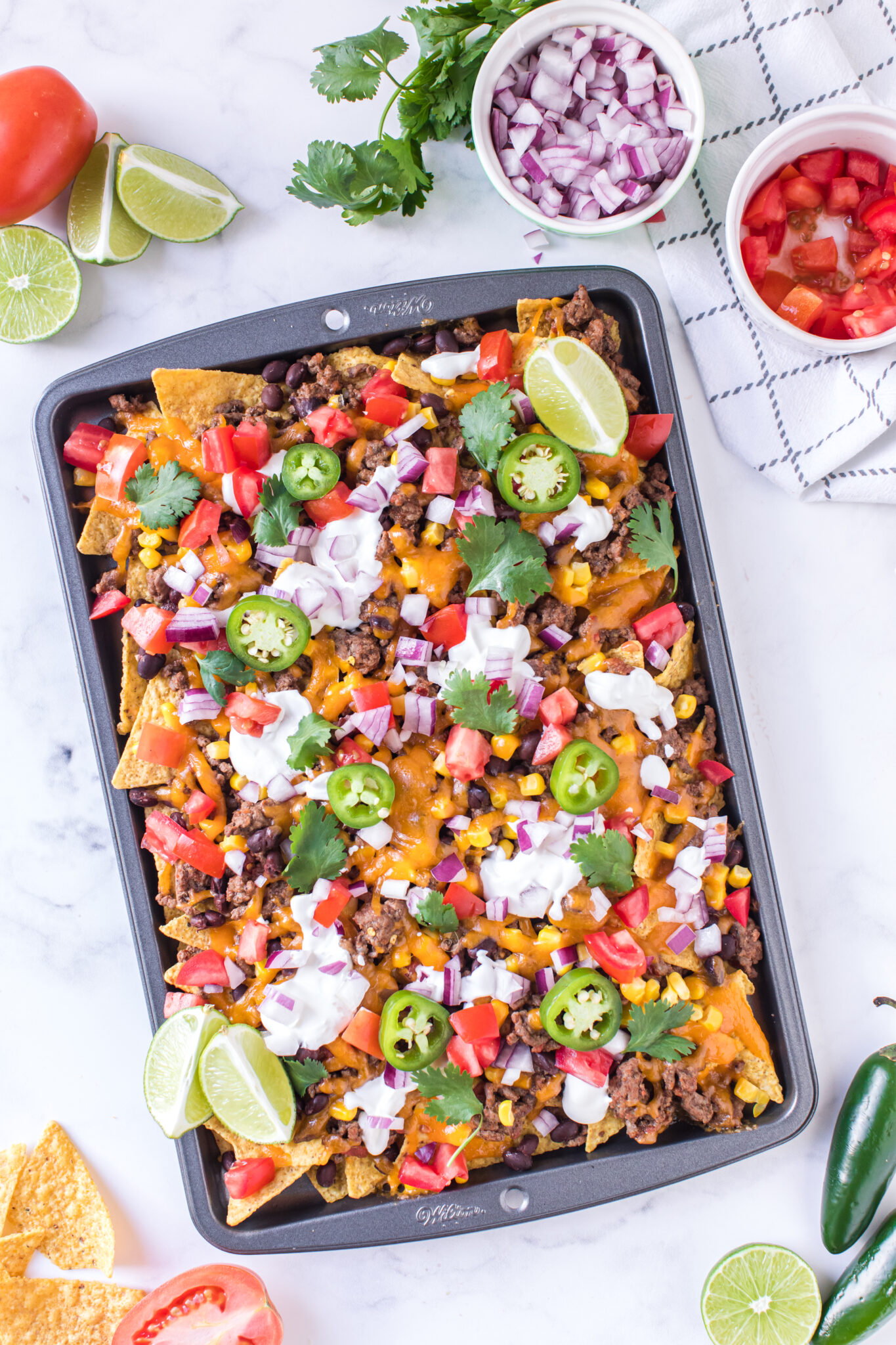 Sheet Pan Nachos Cutefetti