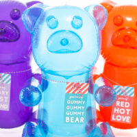 bunch of blow up gummy bears. Hilarious gift for V-day.