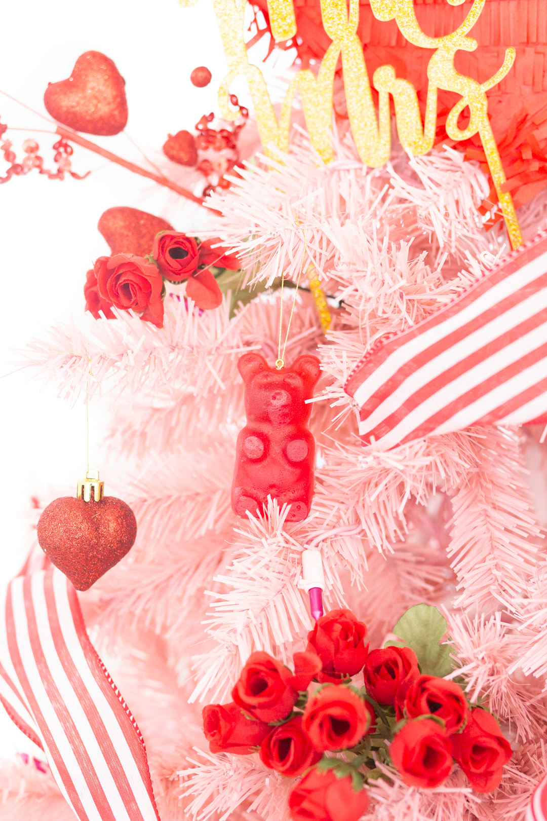 red gummy bear ornament