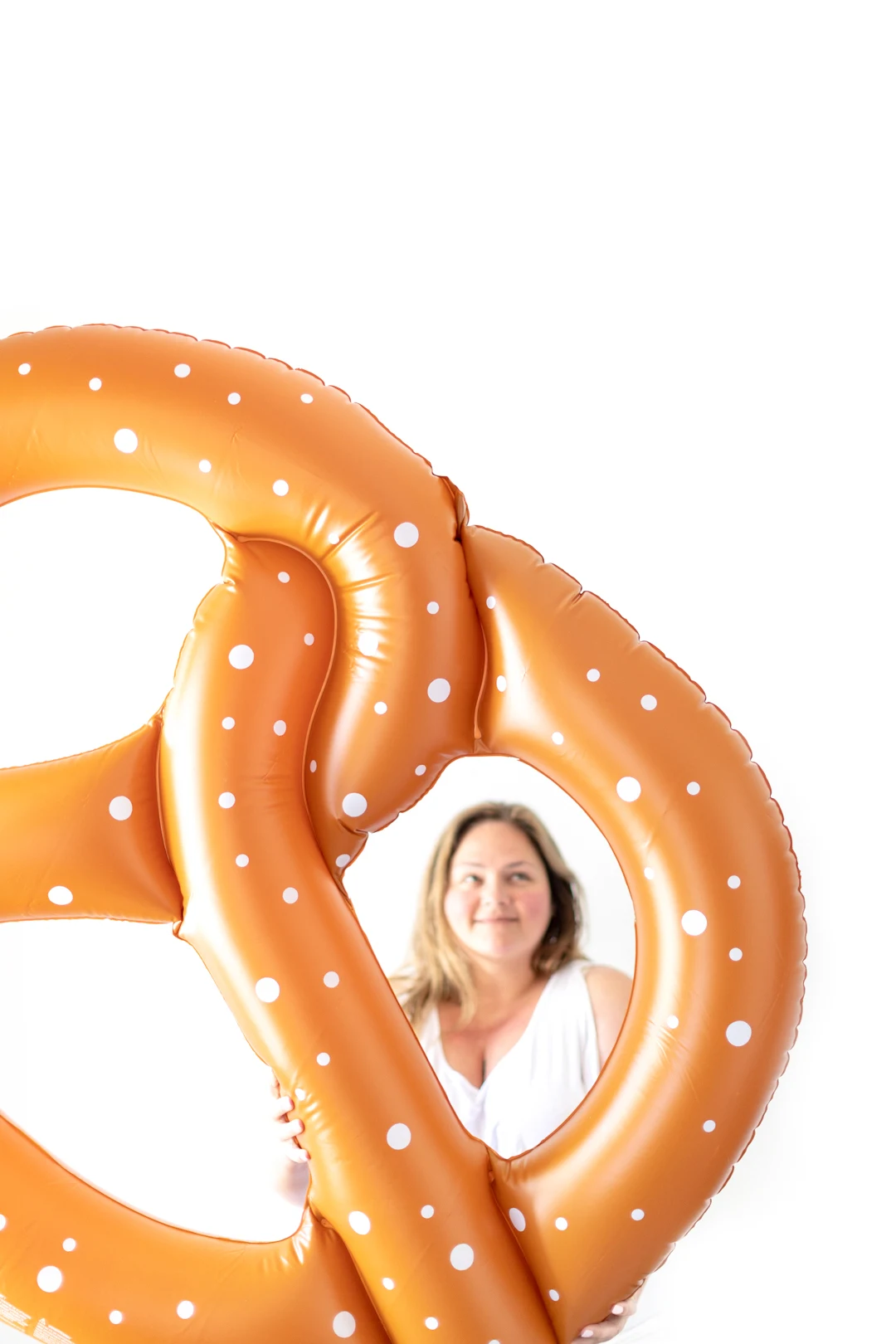 giant blow up pretzel float