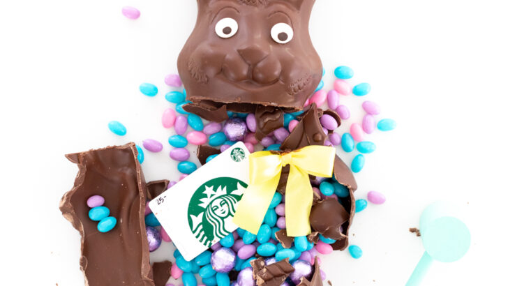 Smashable Chocolate Bunny Gift