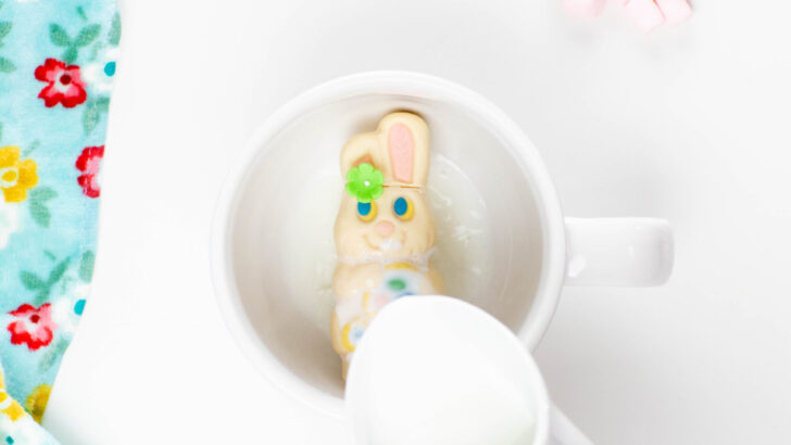 Easter Bunny White Chocolate Hot Cocoa Melts