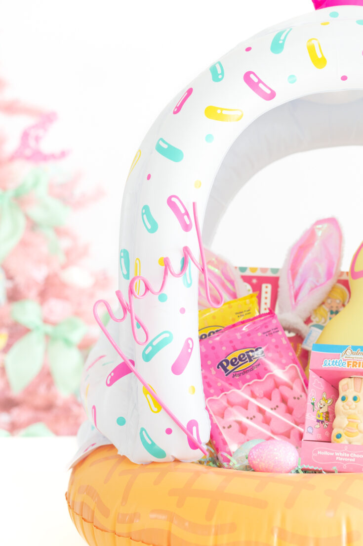 Ice Cream Themed Easter Basket Cutefetti