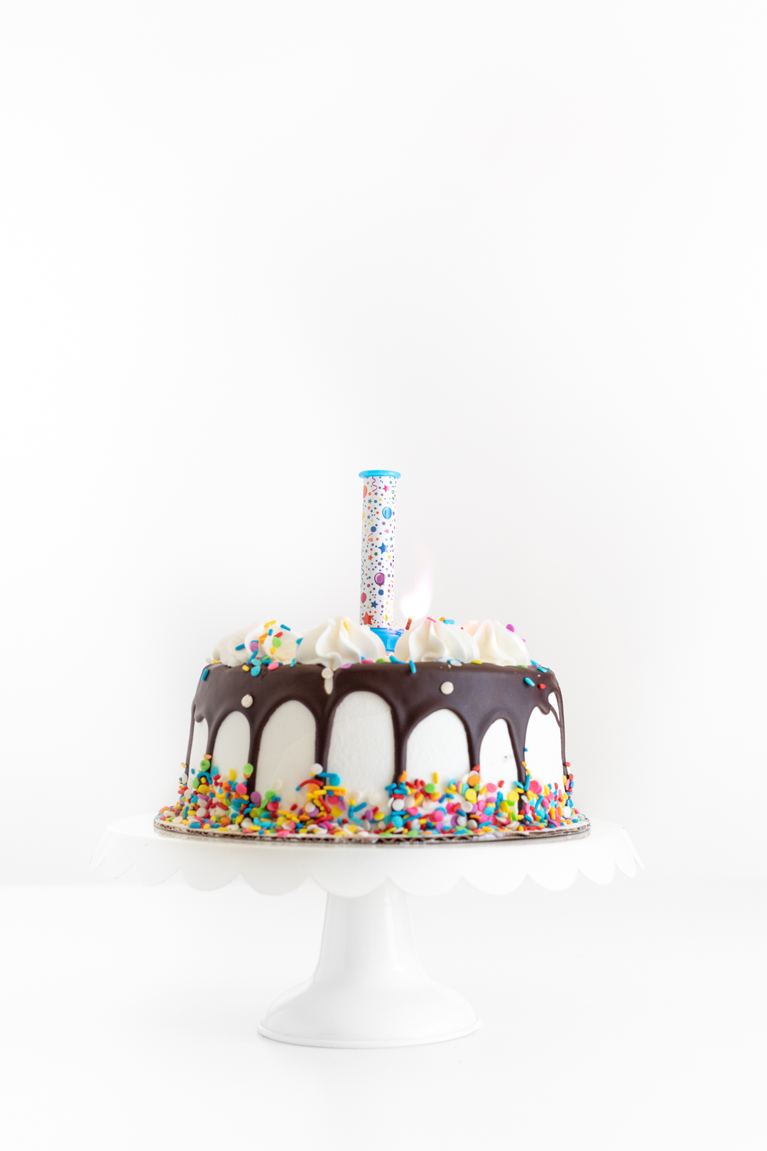 Confetti Surprise Birthday Candles 