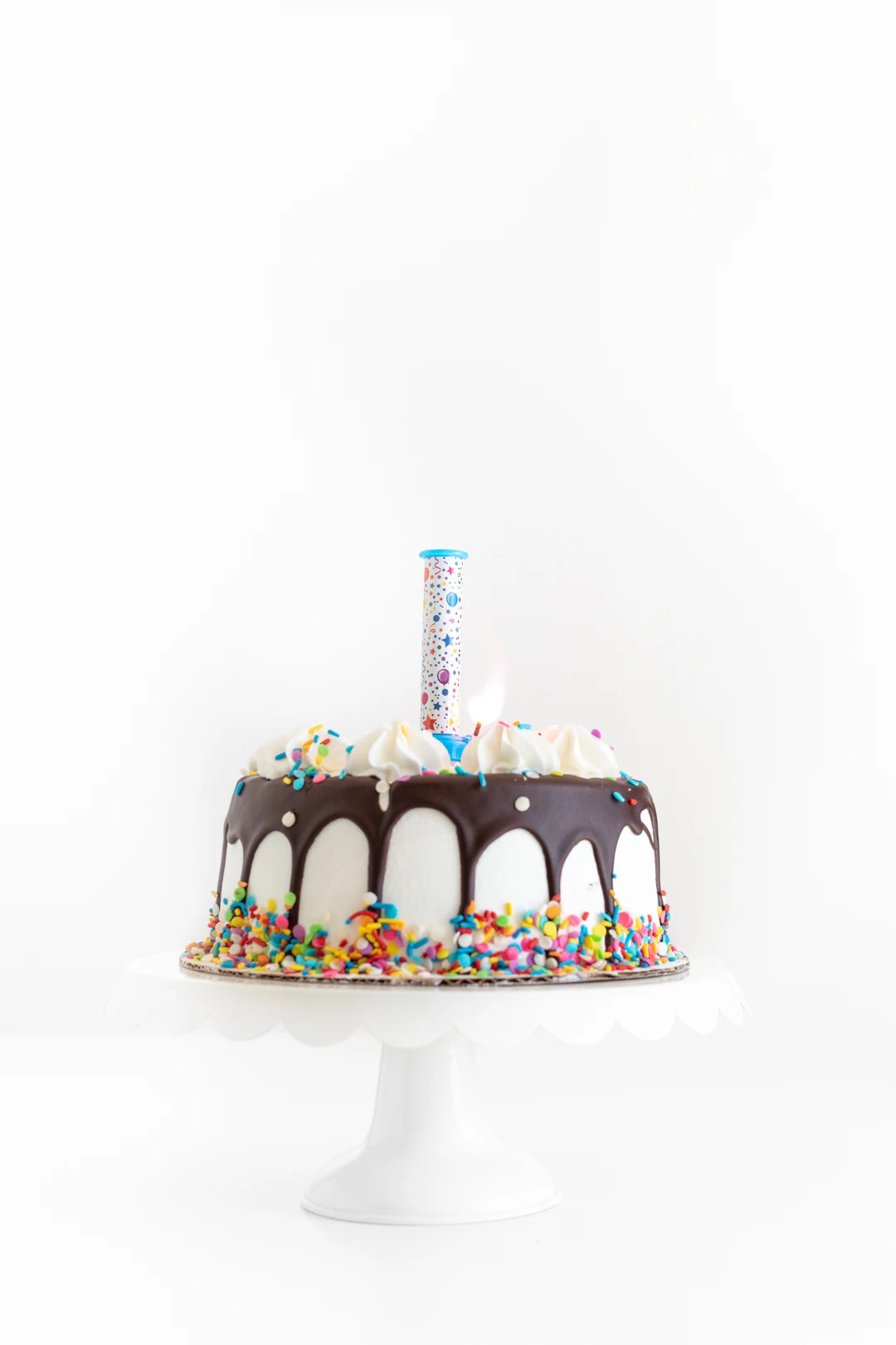 birthday cake number candles