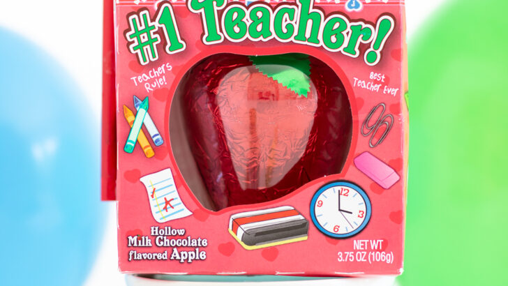 Breakable Chocolate Apple Teacher's Gift