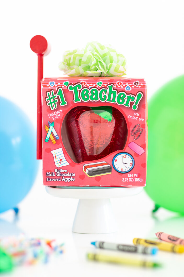 Breakable Chocolate Apple Teacher's Gift