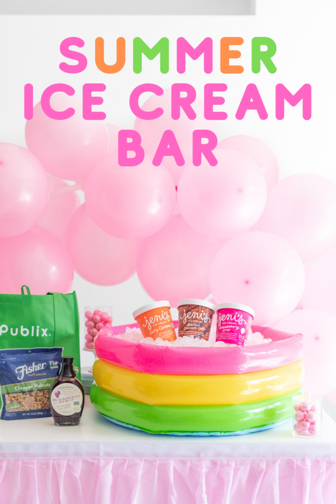 Ice Cream Bar in a Float | Cutefetti