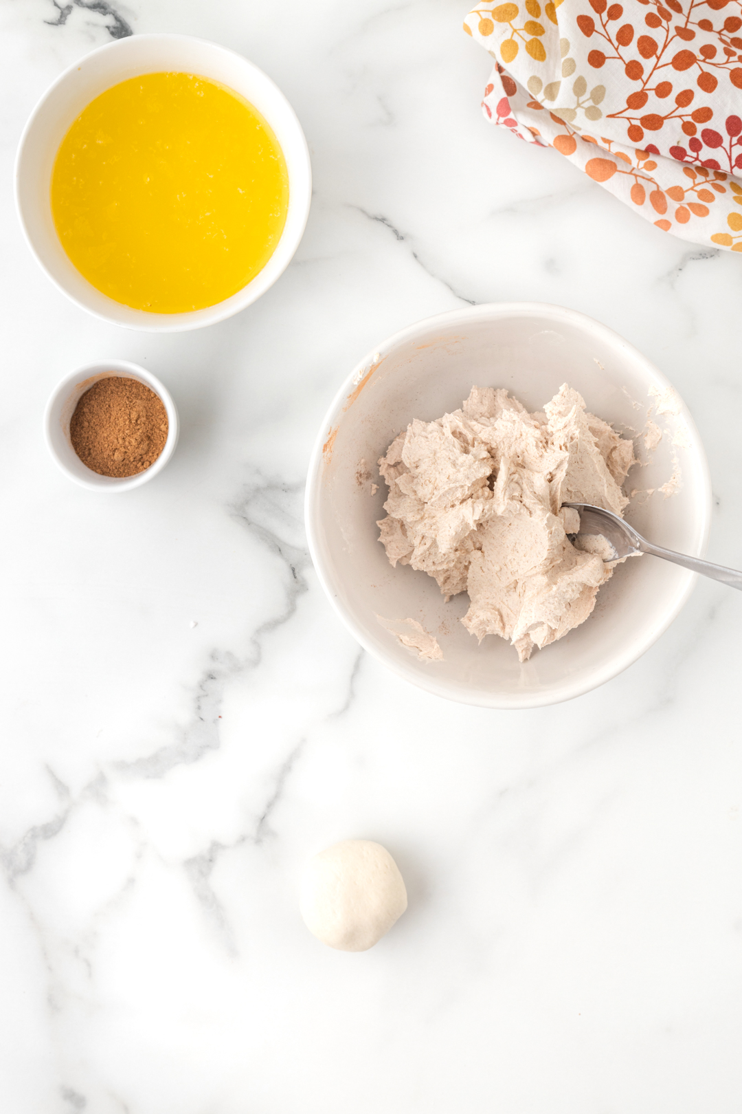 rolling dough into a ball before adding to air fryer