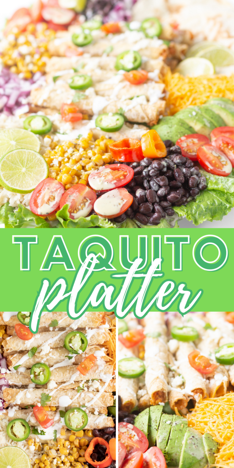 Say Yes to this Taquito Platter Dinner Cutefetti