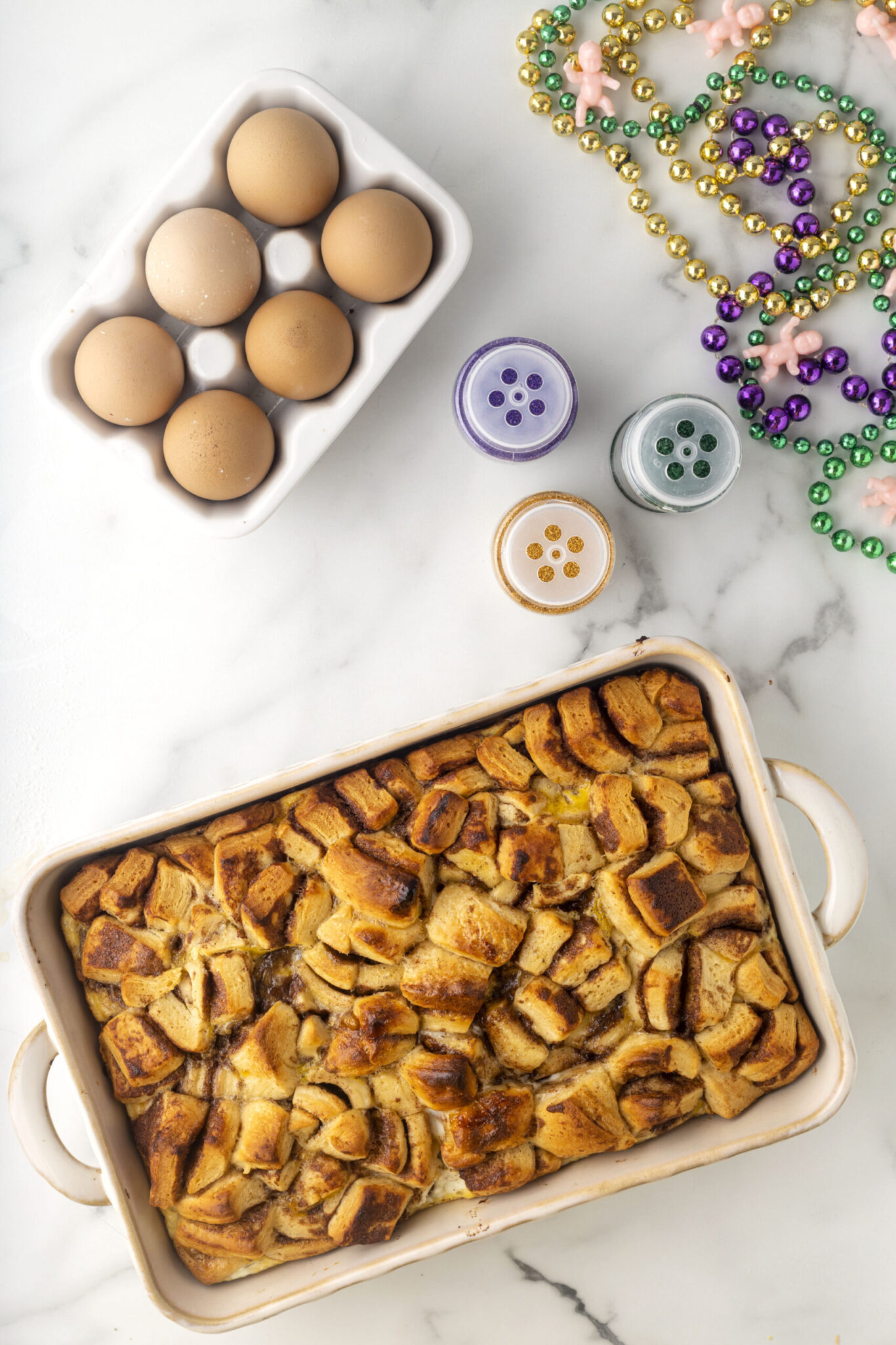 This Bubble Up King Cake Smells Amazing