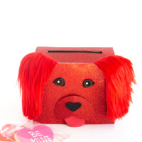 clifford the big red dog valentine's day mailbox collection box