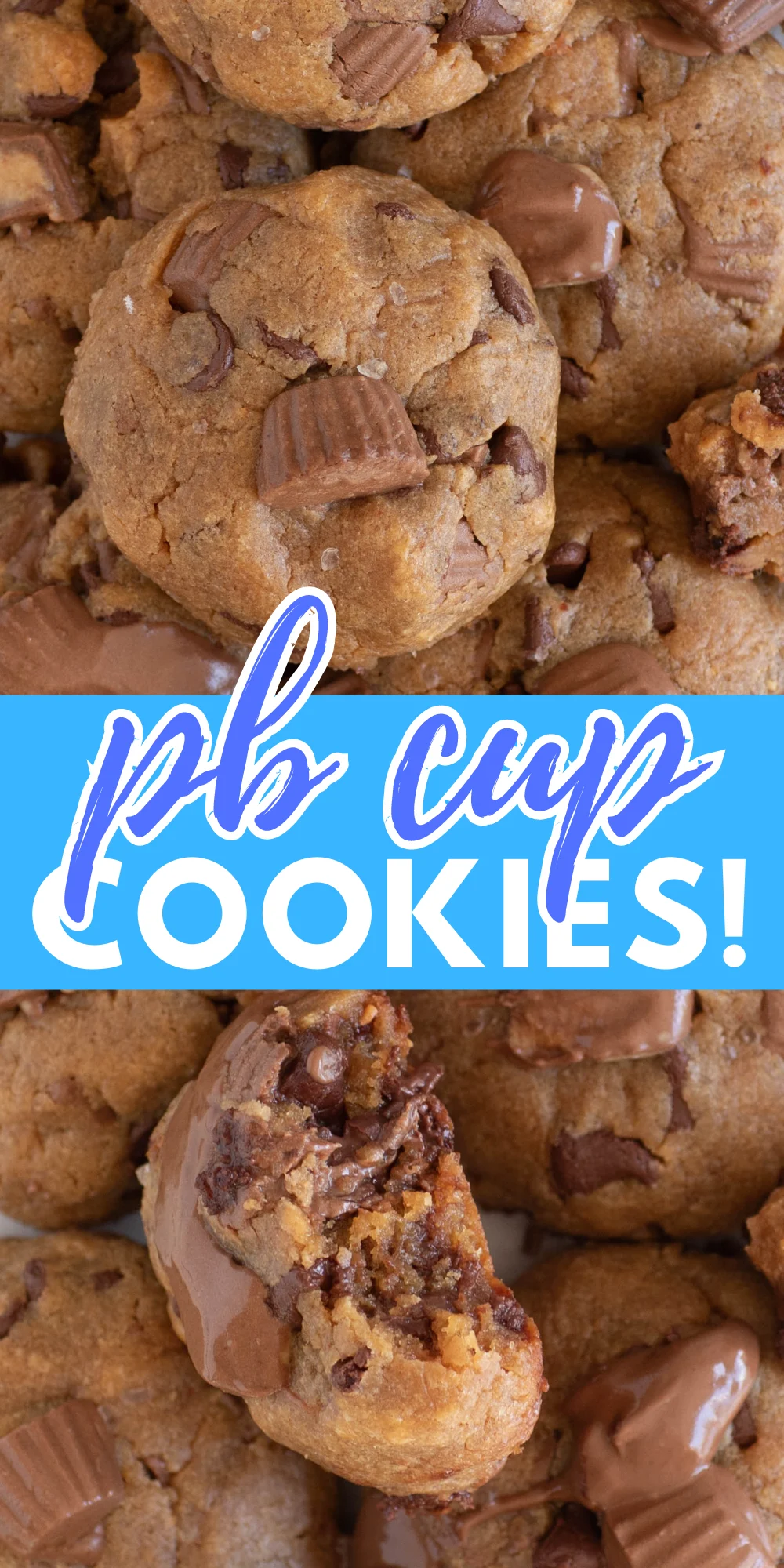 easy peanut butter cup cookie recipe with no flour