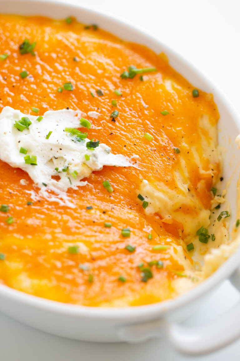 Ultimate Cheddar Mashed Potatoes