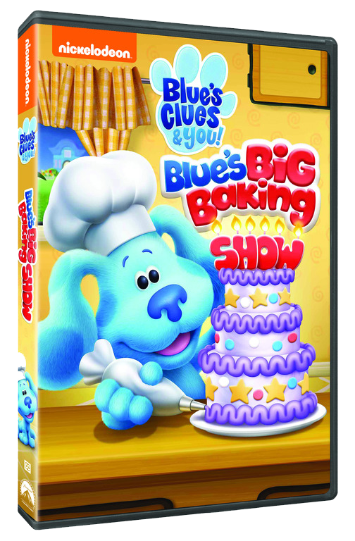 Blues Clues & You: Blues Big Baking Show Promotional DVD image. DVD Cover Art.