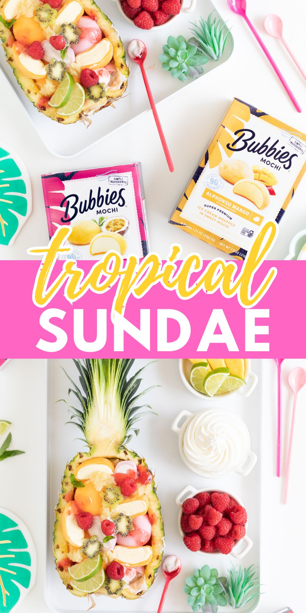 tropical sundae pin