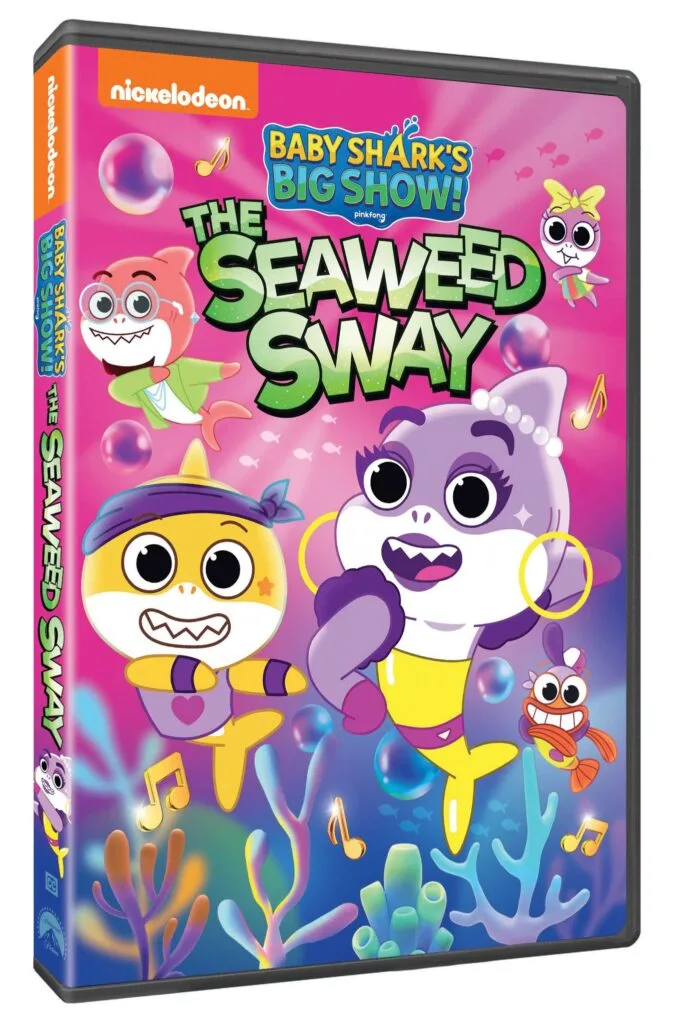 Baby Shark: The Seaweed Sway DVD Art
