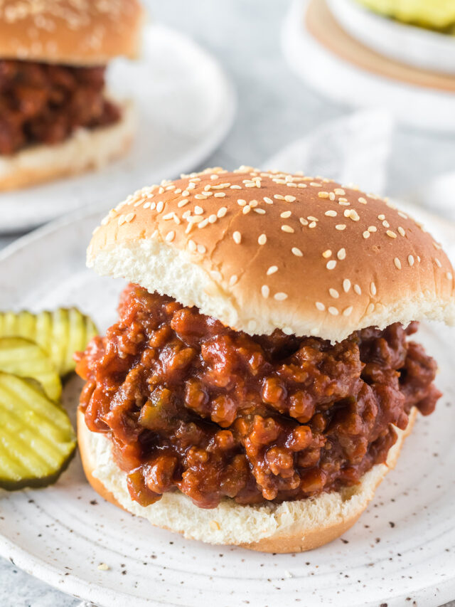 Sloppy Joes - Jo Cooks