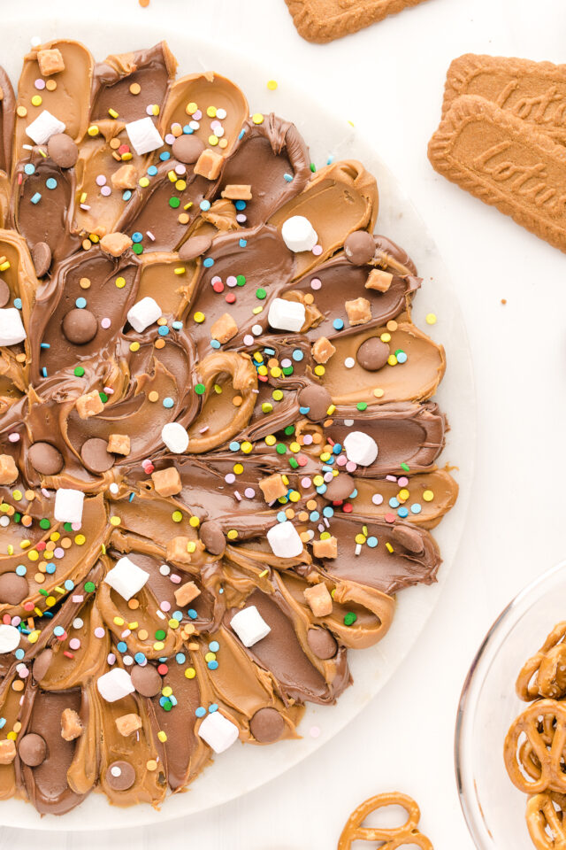 Bookmark this Biscoff and Nutella Butter Board Right Now