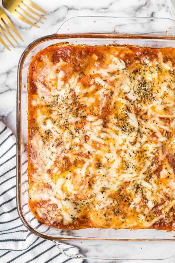 Bored of Leftovers? This Baked Ravioli is the Answer!