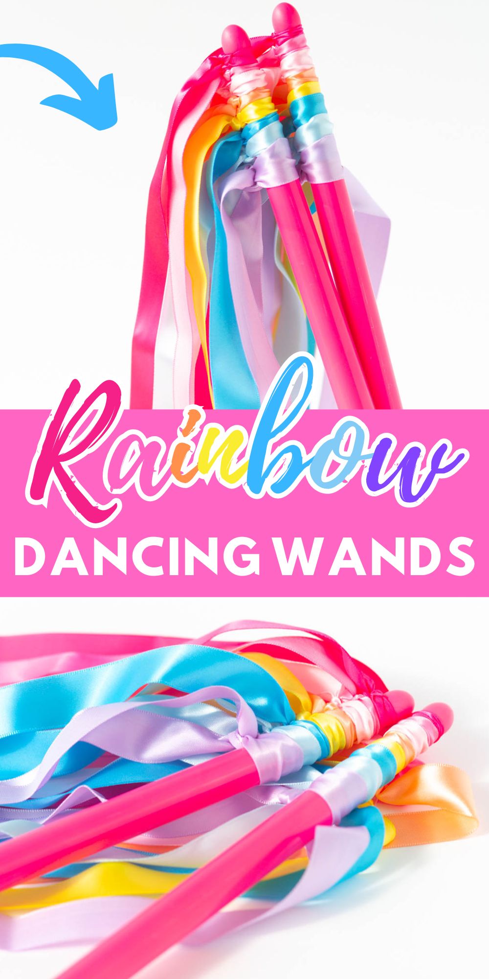 Rainbow Dancing Wands