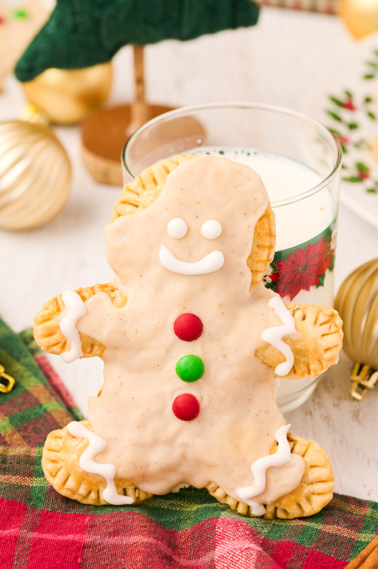 Homemade Gingerbread Man Poptarts