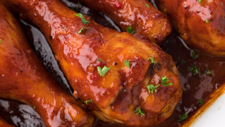 BBQ Chicken Drumsticks Baked In The Oven | Cutefetti