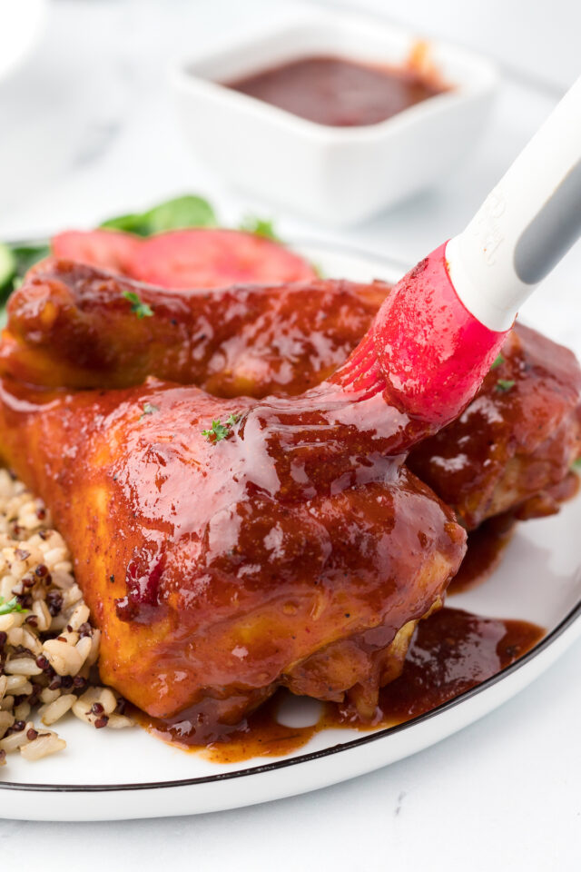 BBQ Chicken Drumsticks Baked In The Oven