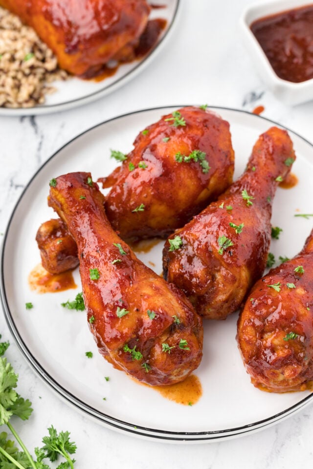 BBQ Chicken Drumsticks Baked In The Oven | Cutefetti