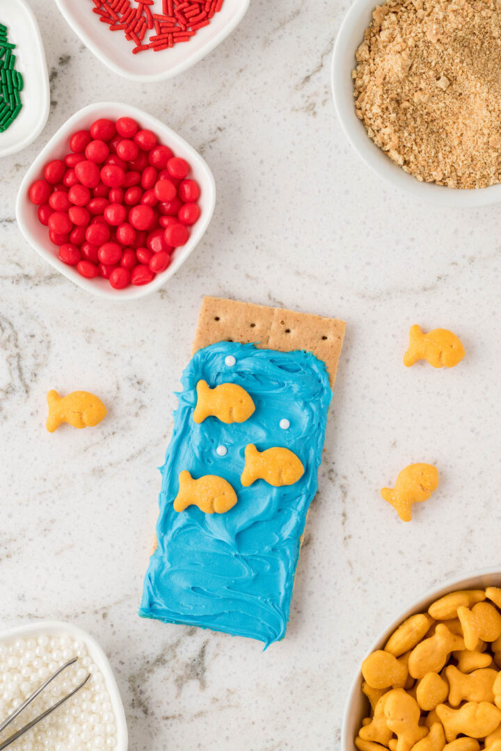 Ocean Graham Cracker Snacks