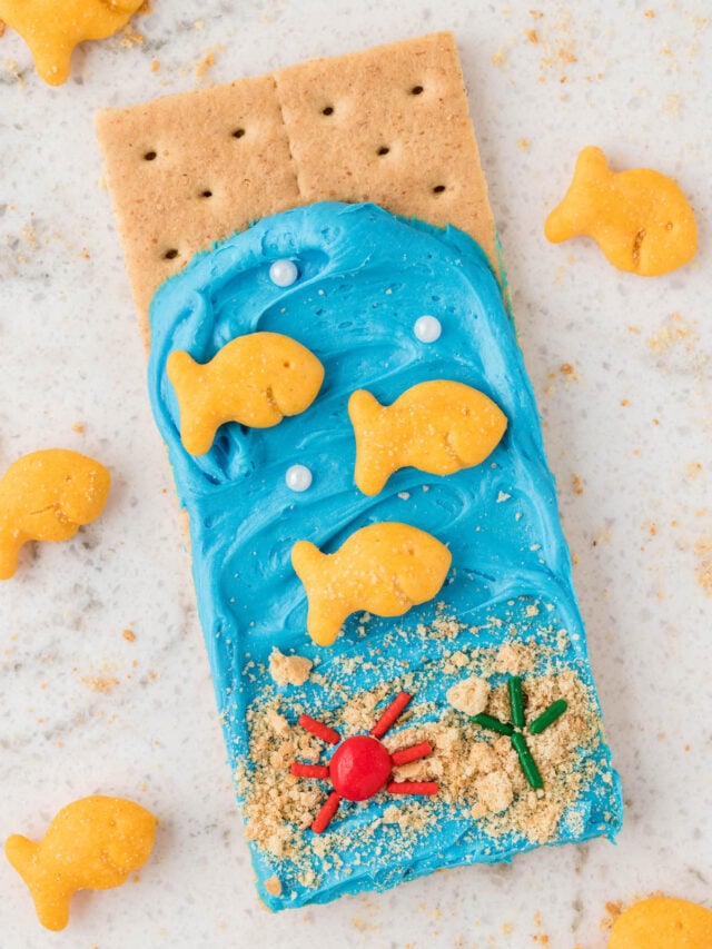 Fun Ocean Themed Graham Crackers Story 