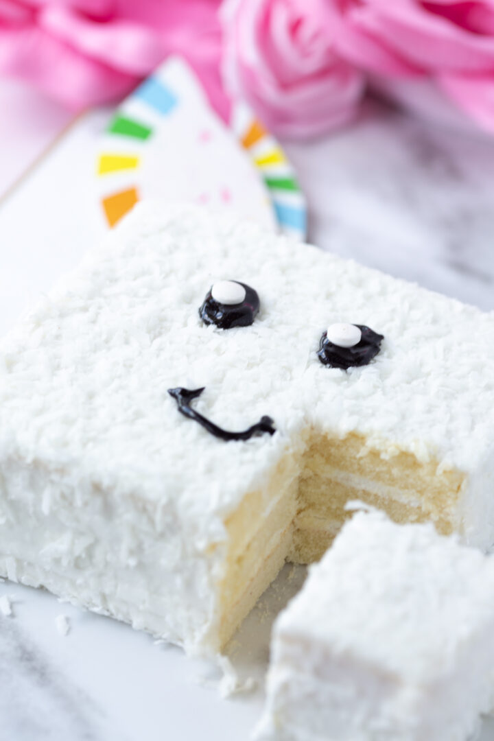 Make an Unbelievably Easy Easter Bunny Cake in Minutes