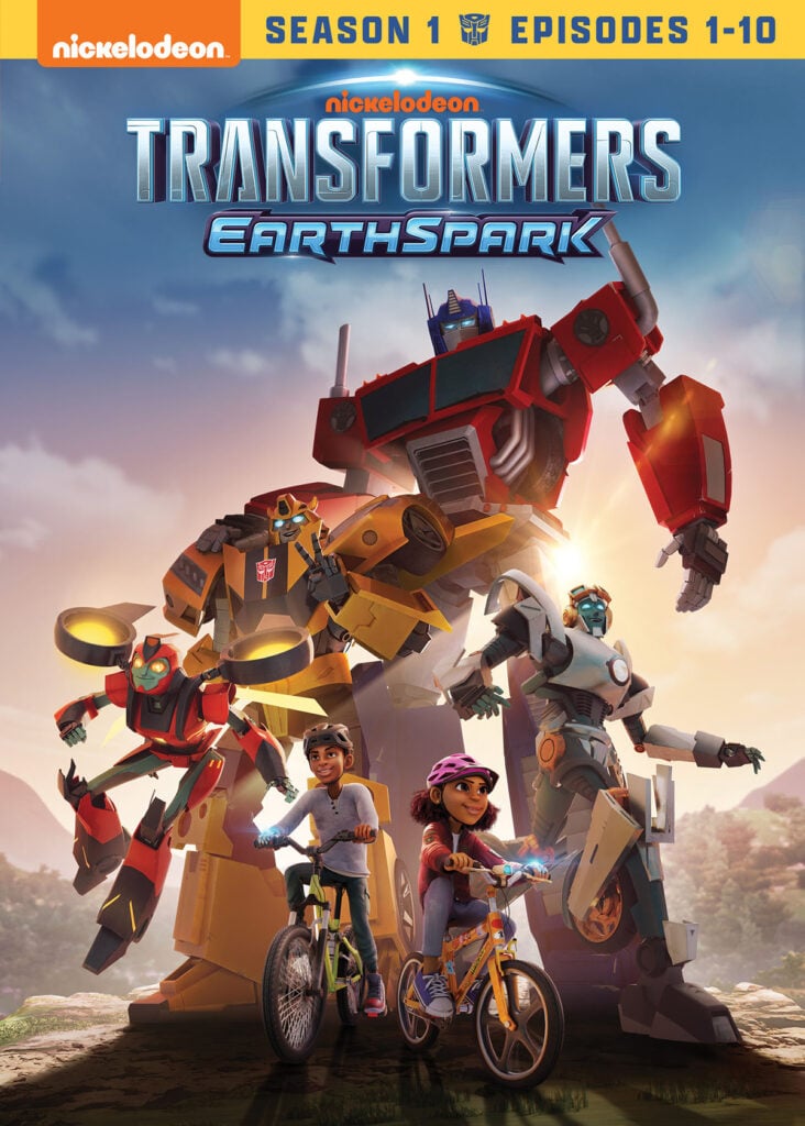 ransformers: EarthSpark: Season 1, Episodes 1-10 DVD art