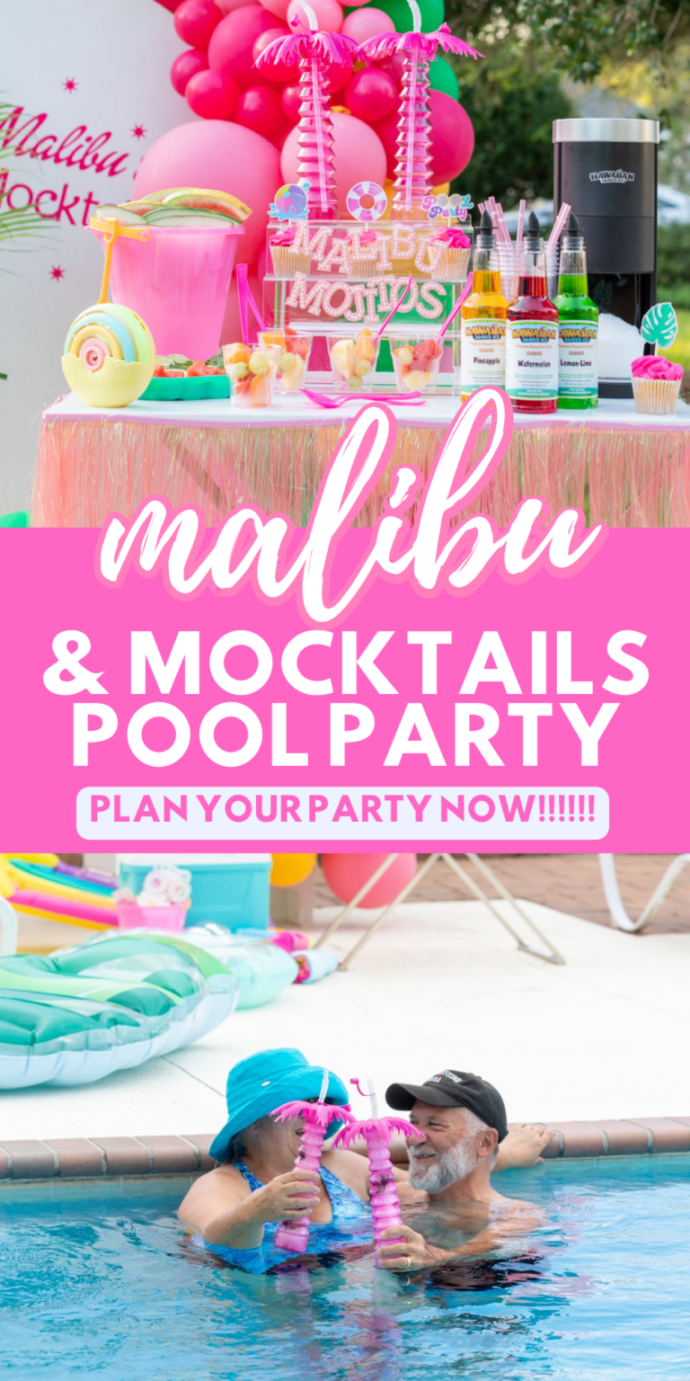 Make a Splash with a Malibu Pool Party this Summer | Cutefetti