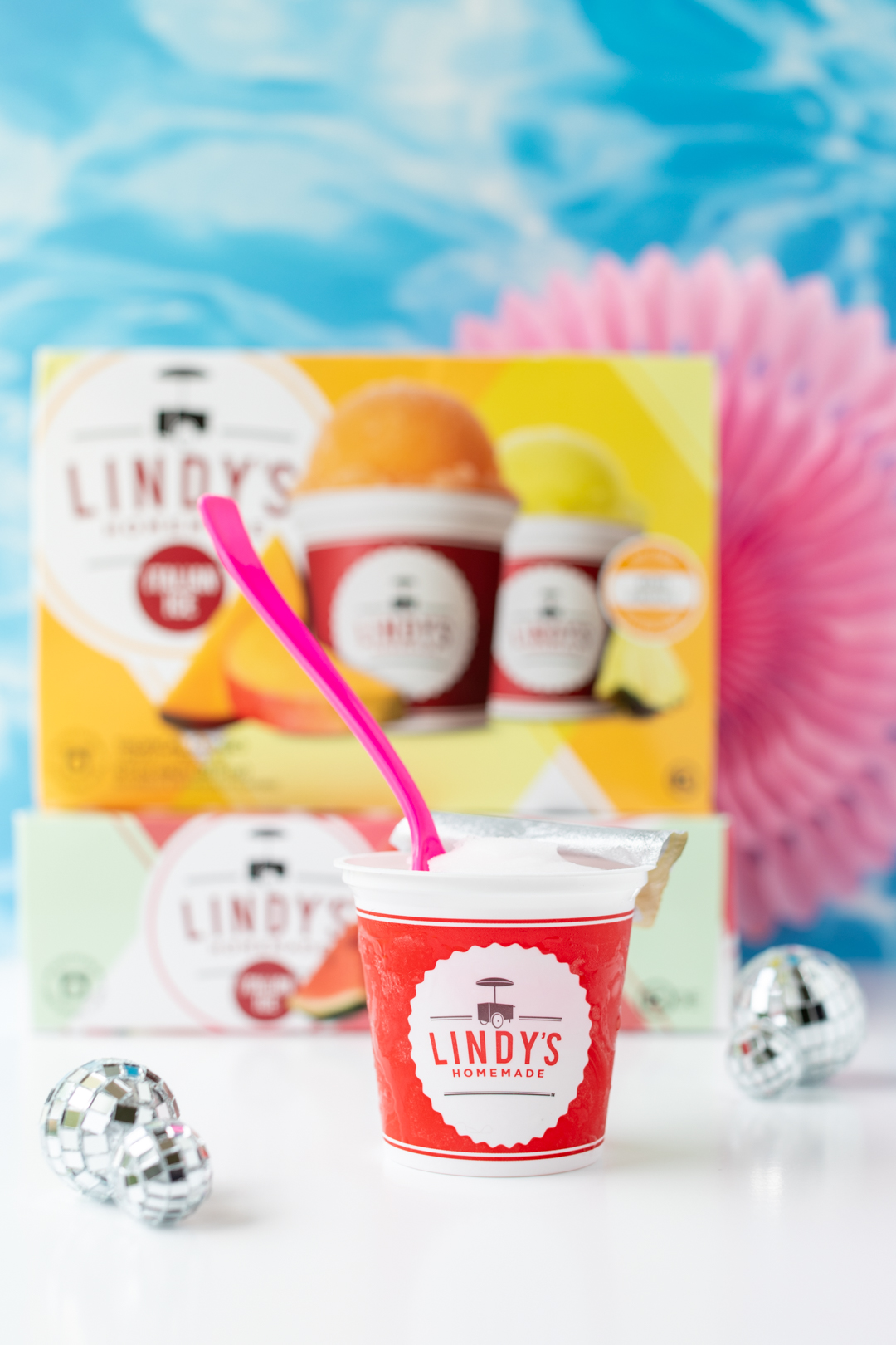 lindy's homemade italian ice packages and single serve container