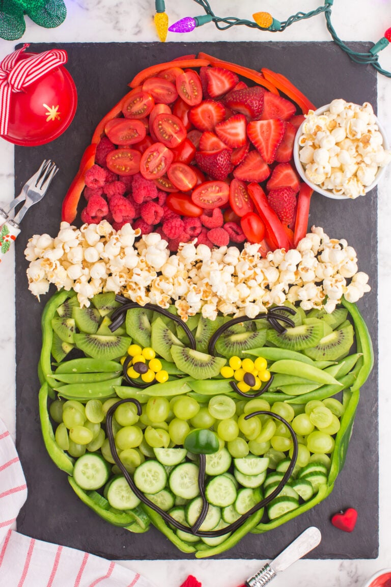 The Grinch Fruit Tray Idea that Will Make Your Heart Grow 3 Sizes