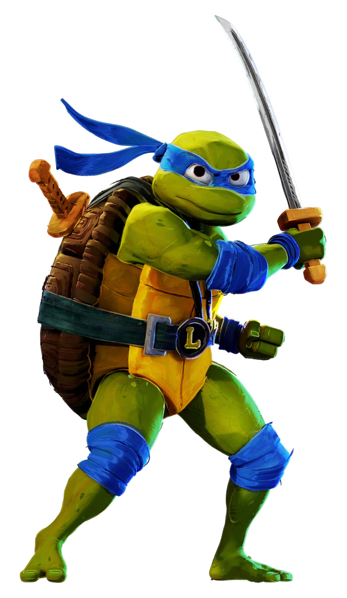 tmnt leonardo art official