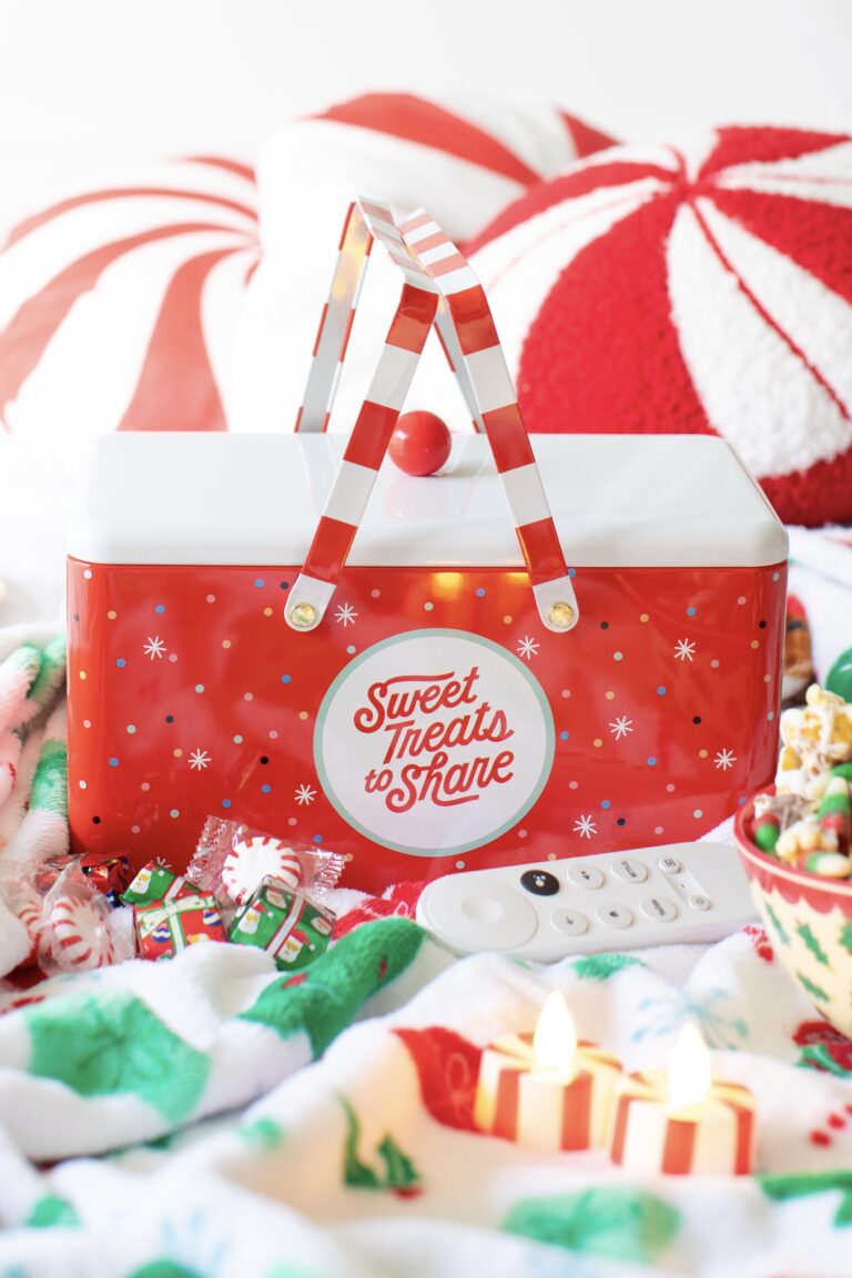 cute christmas picnic basket from hallmark