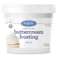 Satin Ice White Buttercream Frosting, 3lb. 