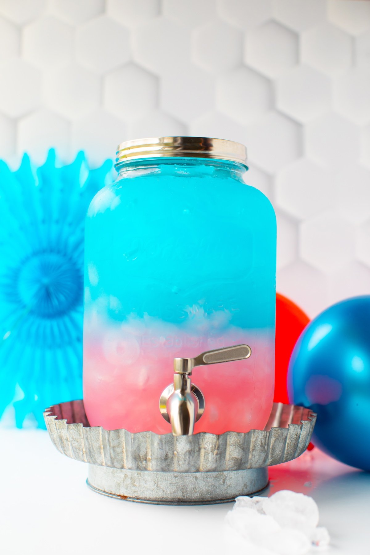transformers layered punch, red white blue punch