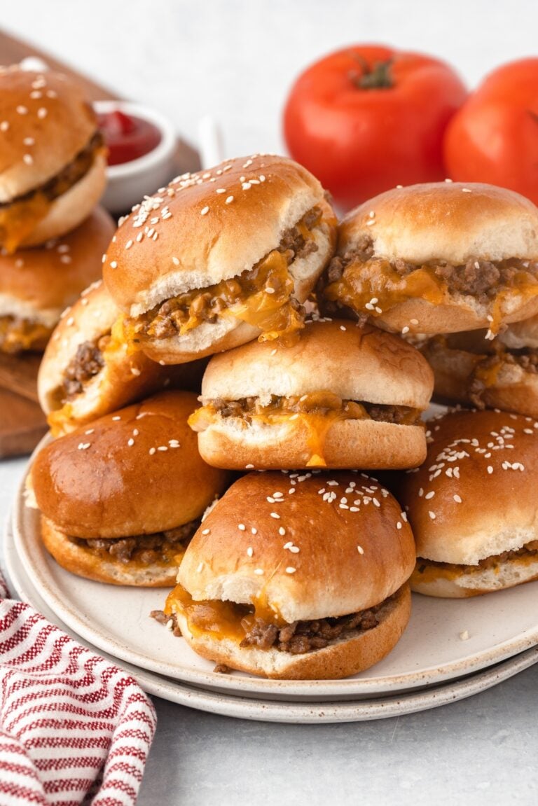Skip Dinner Drama with Easy Cheeseburger Sliders in The Oven