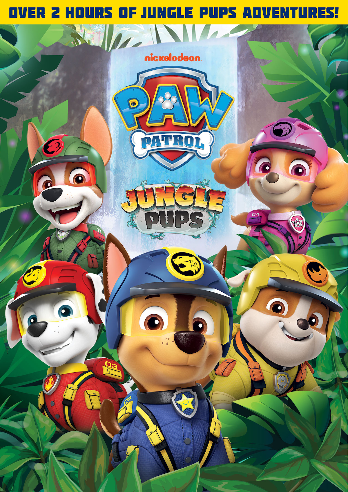 Paw Patrol: Jungle Pups dvd art cover