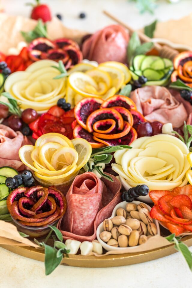 Make This Flower Charcuterie Board Once & It Will Be Your New Favorite