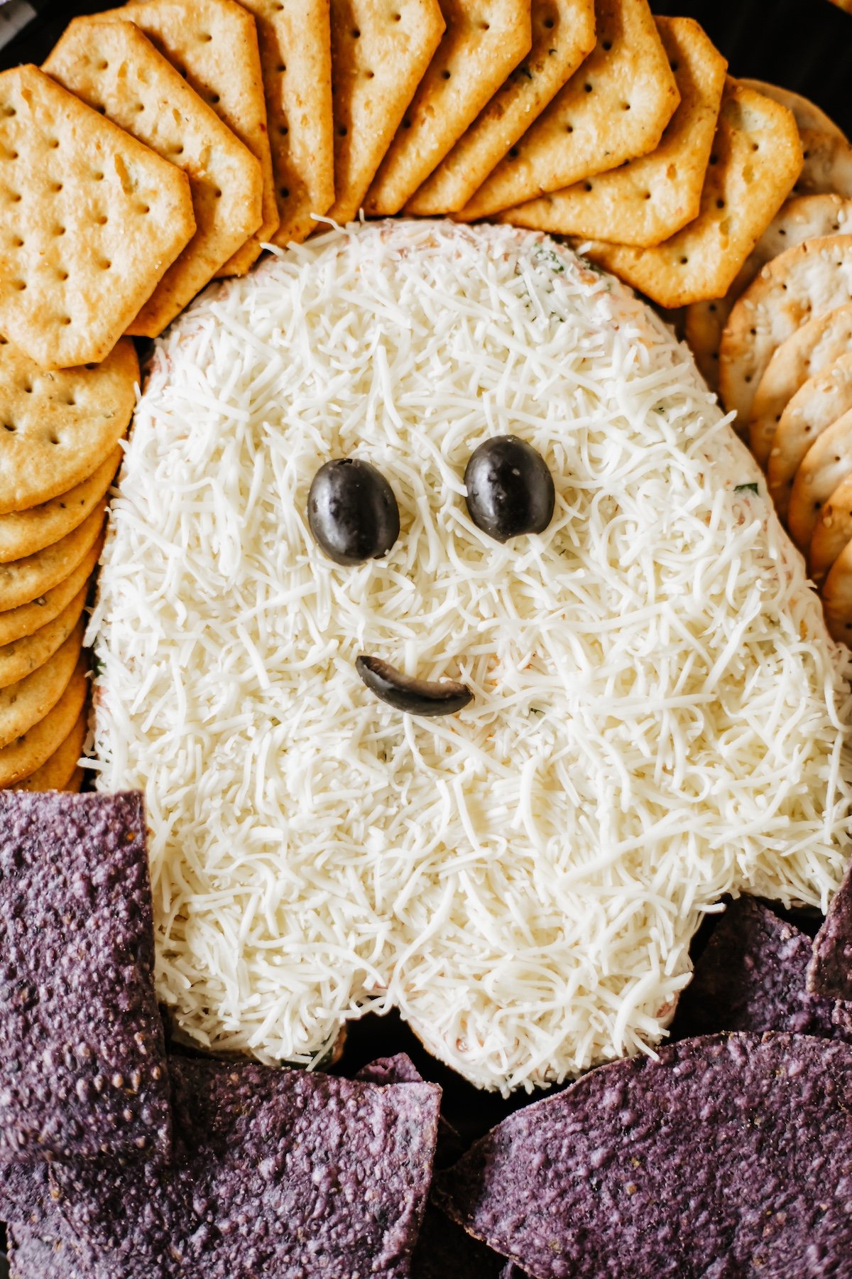 close up of the cheese ghost