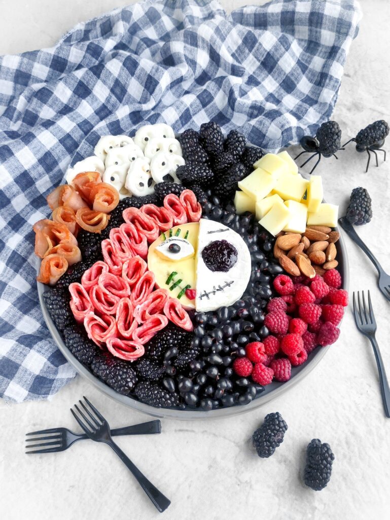 Jack Skellington Charcuterie Board